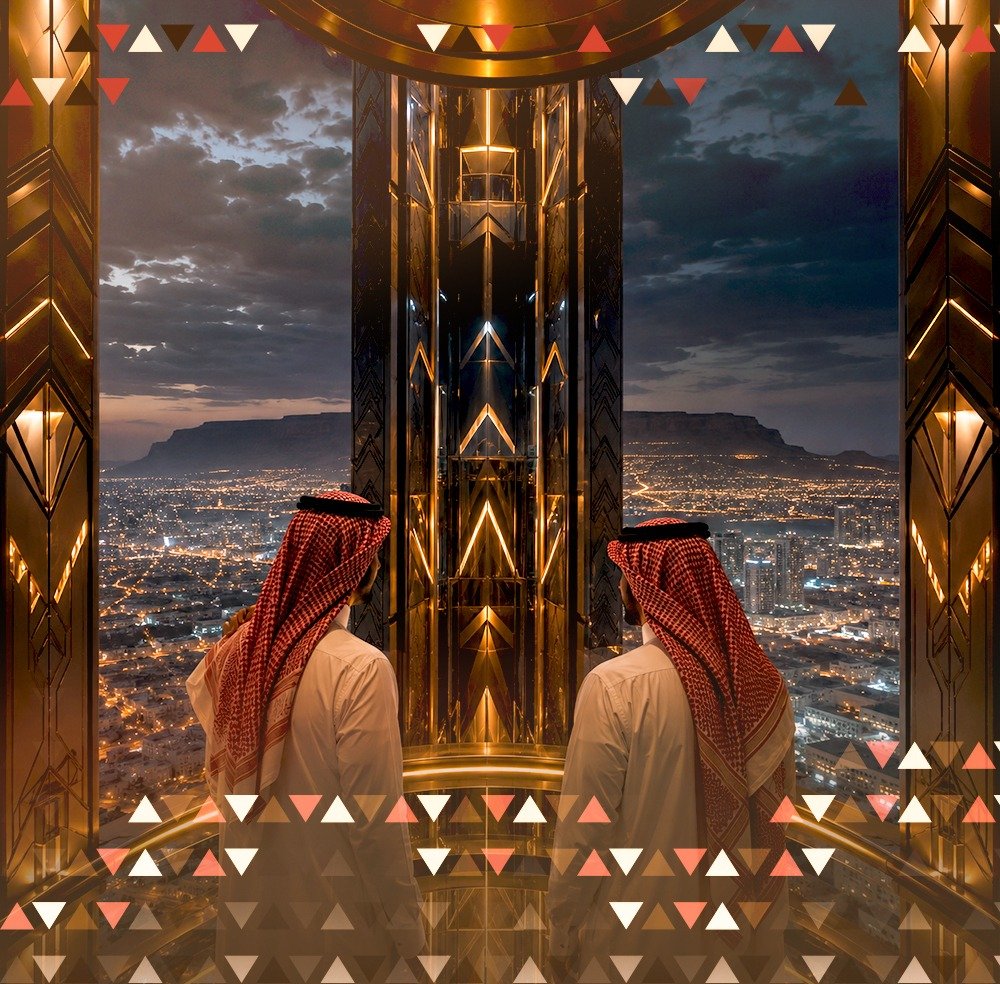 غلاف مصعد طويق من الموقع الرسمي